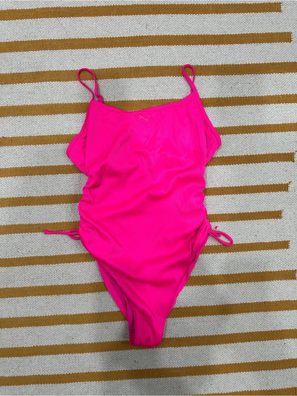 Puma Hot Pink One-Piece Swimsuit